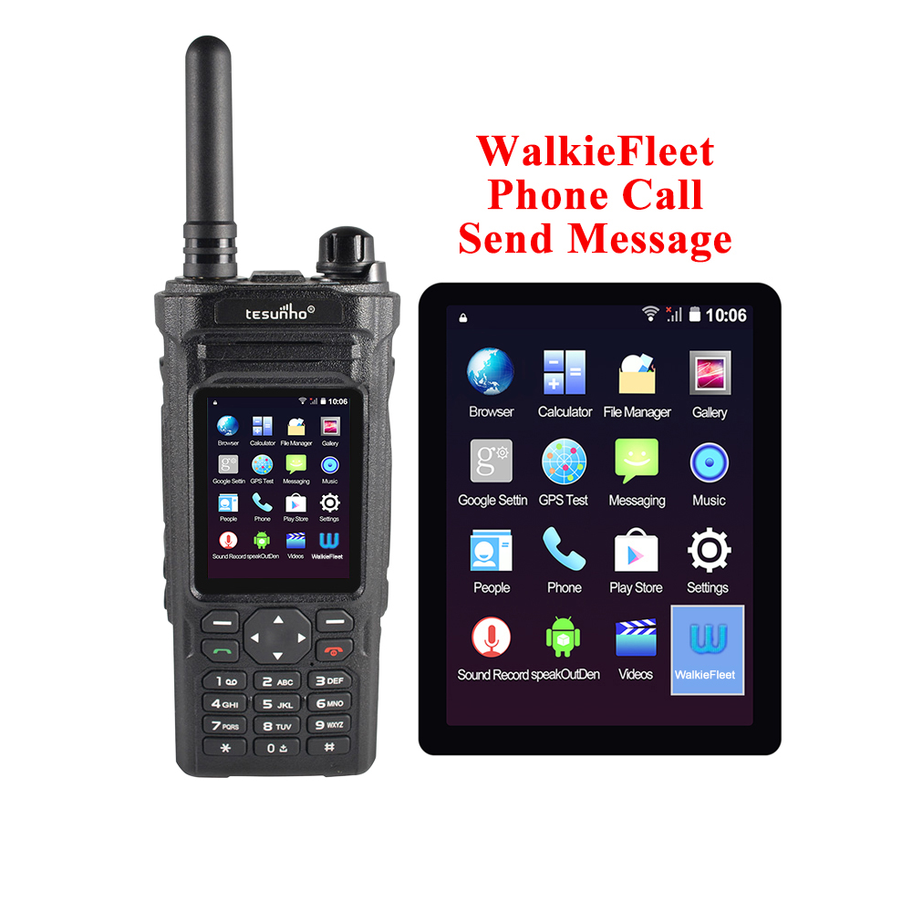 Tesunho TH-588 4G Wifi Two Way Radio For WalkieFleet